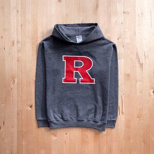 New Rutgers Scarlet Knights Long Sleeve Sweatshirt Hoodie Youth Large
